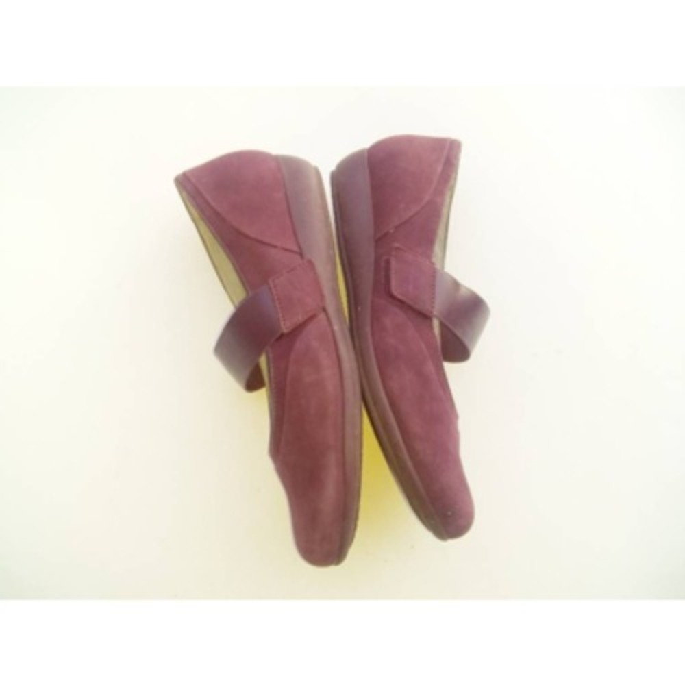 Dansko Womens Kendra Mary Jane Shoes Burgundy Leather Hook And Loop 8 EUR 38 - Picture 9 of 9